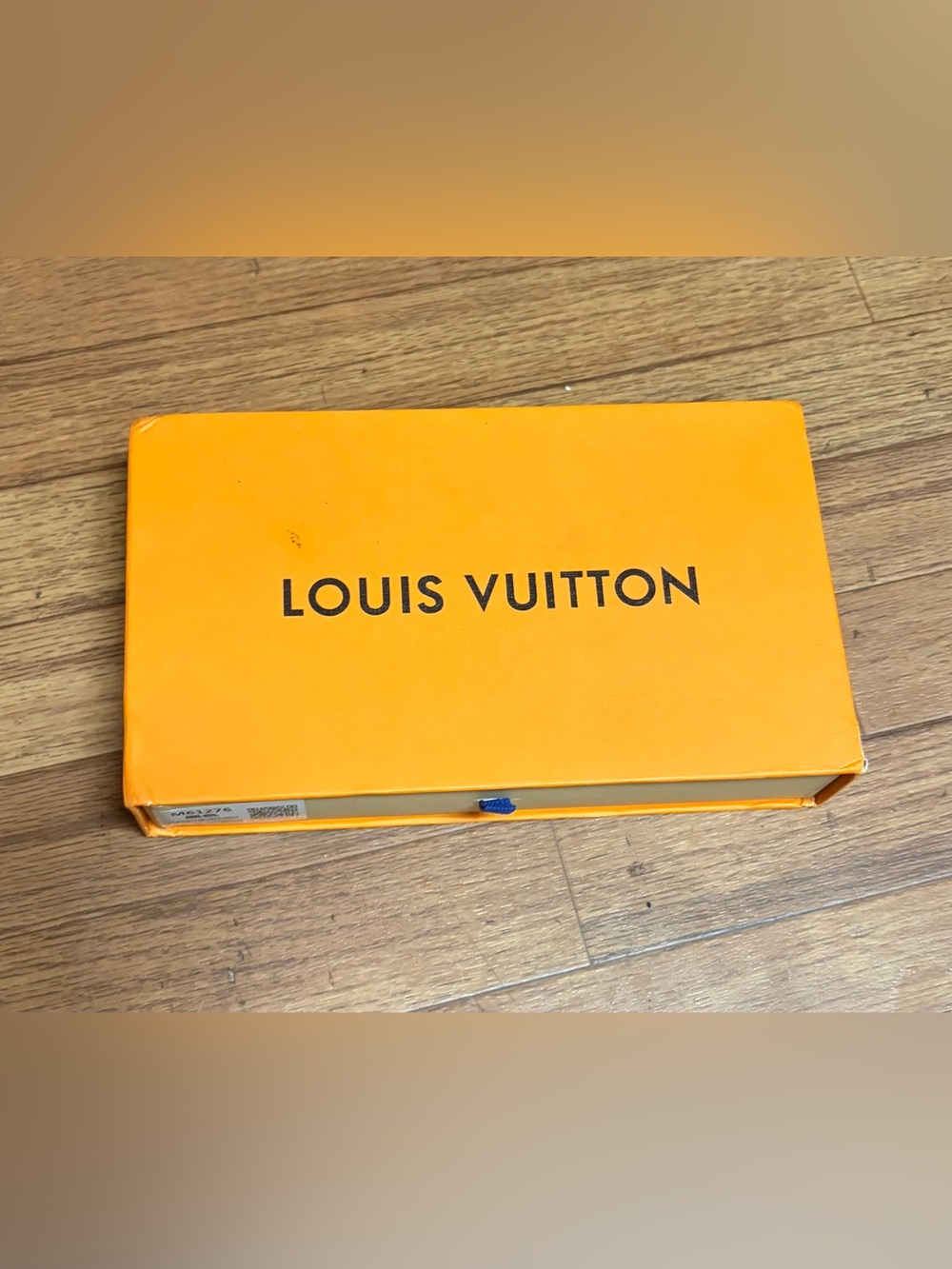 Louis Vuitton Bright Orange Accessory Sleeve with Logo